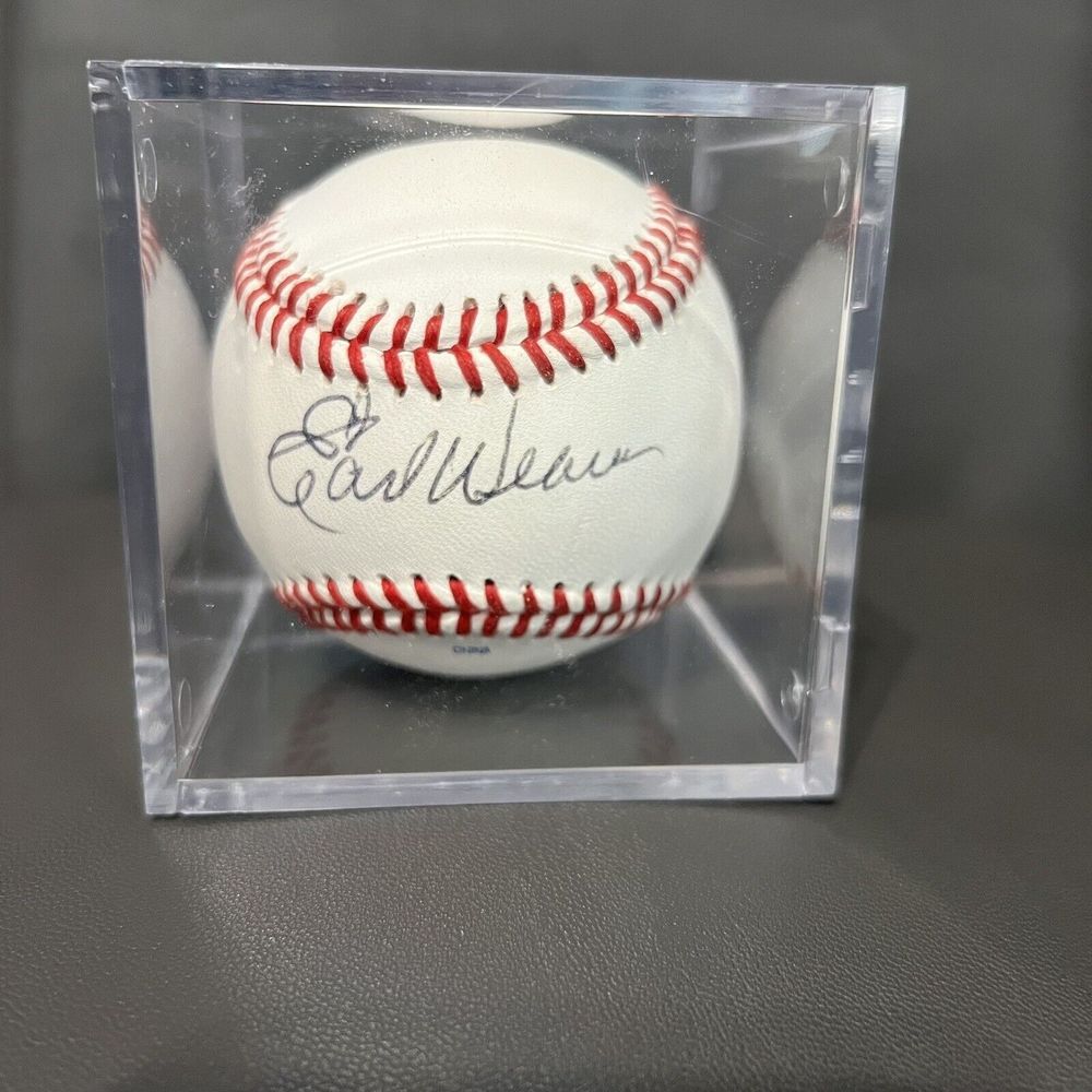 Earl Weaver Autographed Signed ML Baseball Baltimore Orioles HOF